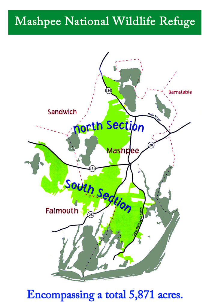 Refuge Map Friends of Mashpee National Wildlife Refuge
